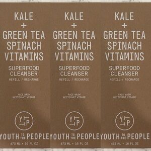 3x Youth to the People Superfood Cleanser